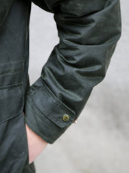 Manifattura Ceccarelli Teddy Lined Weekender Coat – Dark Green (7096-WX)
