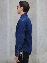 Freenote Cloth Lambert Shirt – Stone Washed Denim (M1252215-STW)