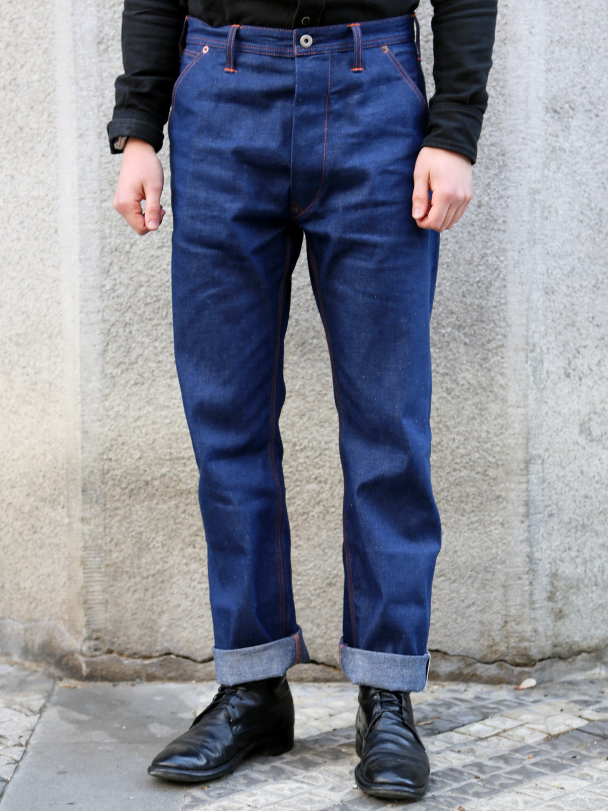 Blue Blanket Loose Workpants – Indigo (P33 TR81)