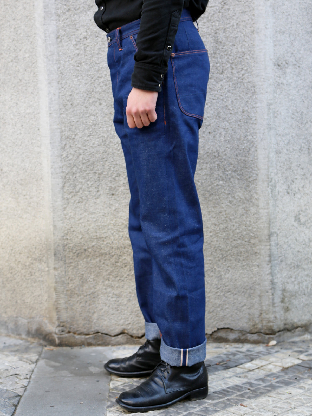 Blue Blanket Loose Workpants – Indigo (P33 TR81)