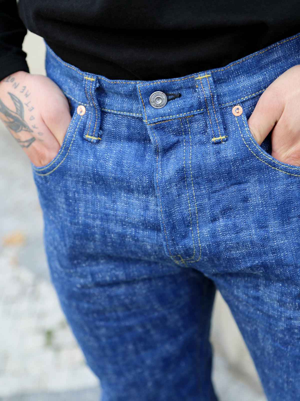 Samurai Jeans Murakumo Relaxed Tapered 17oz Jeans (S211XX17oz-SLB)