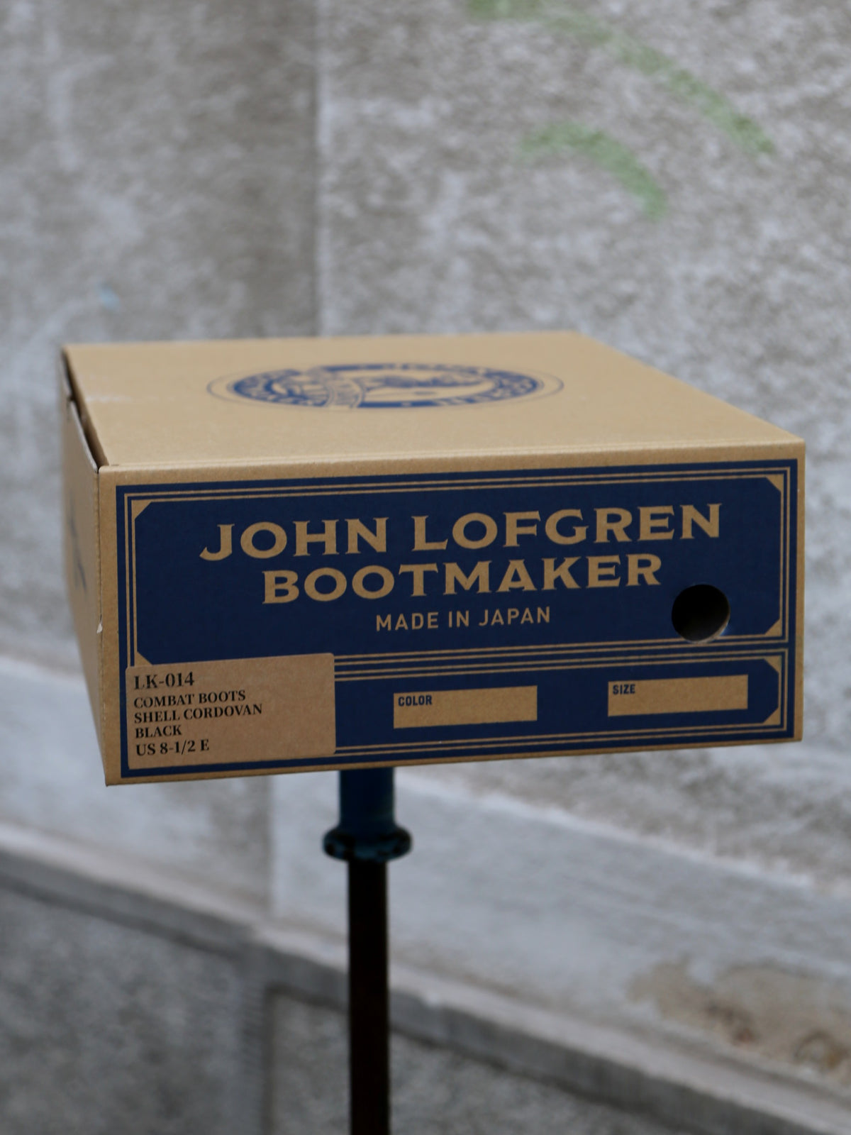 John Lofgren Combat Boots – Shinki Hikaku Shell Cordovan (LK-014)