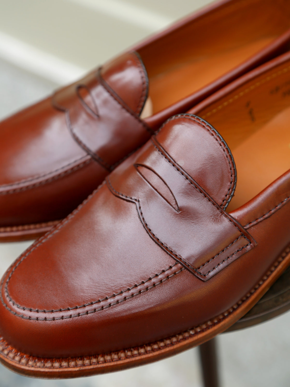 Alden Penny Loafers – Walnut Michigan Calf (9826)
