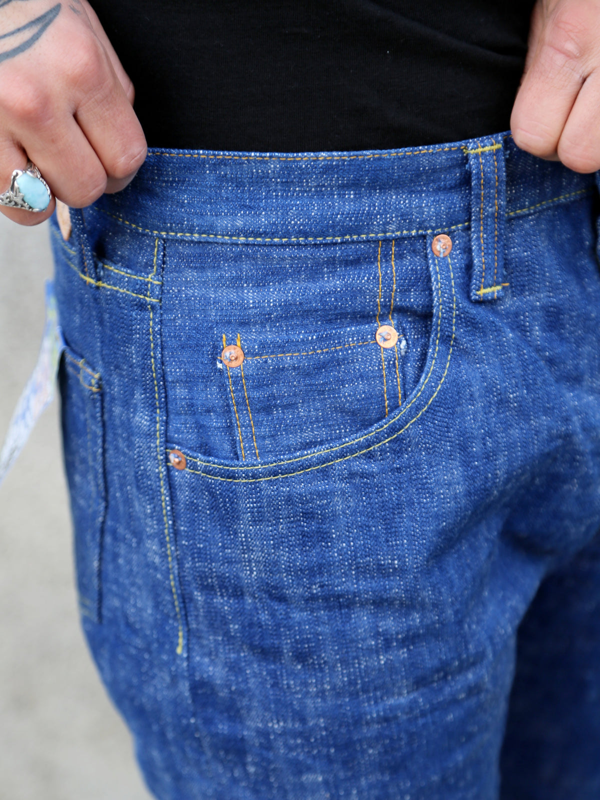 Samurai Jeans Murakumo Relaxed Tapered 17oz Jeans (S211XX17oz-SLB)