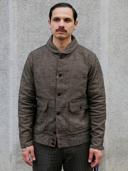 Samurai Jeans Plain Flannel Jacket – Black (S100NAJ25)