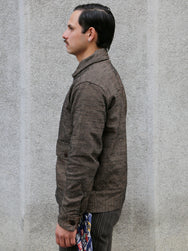 Samurai Jeans Plain Flannel Jacket – Black (S100NAJ25)