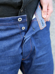 Blue Blanket Loose Workpants – Indigo (P33 TR81)