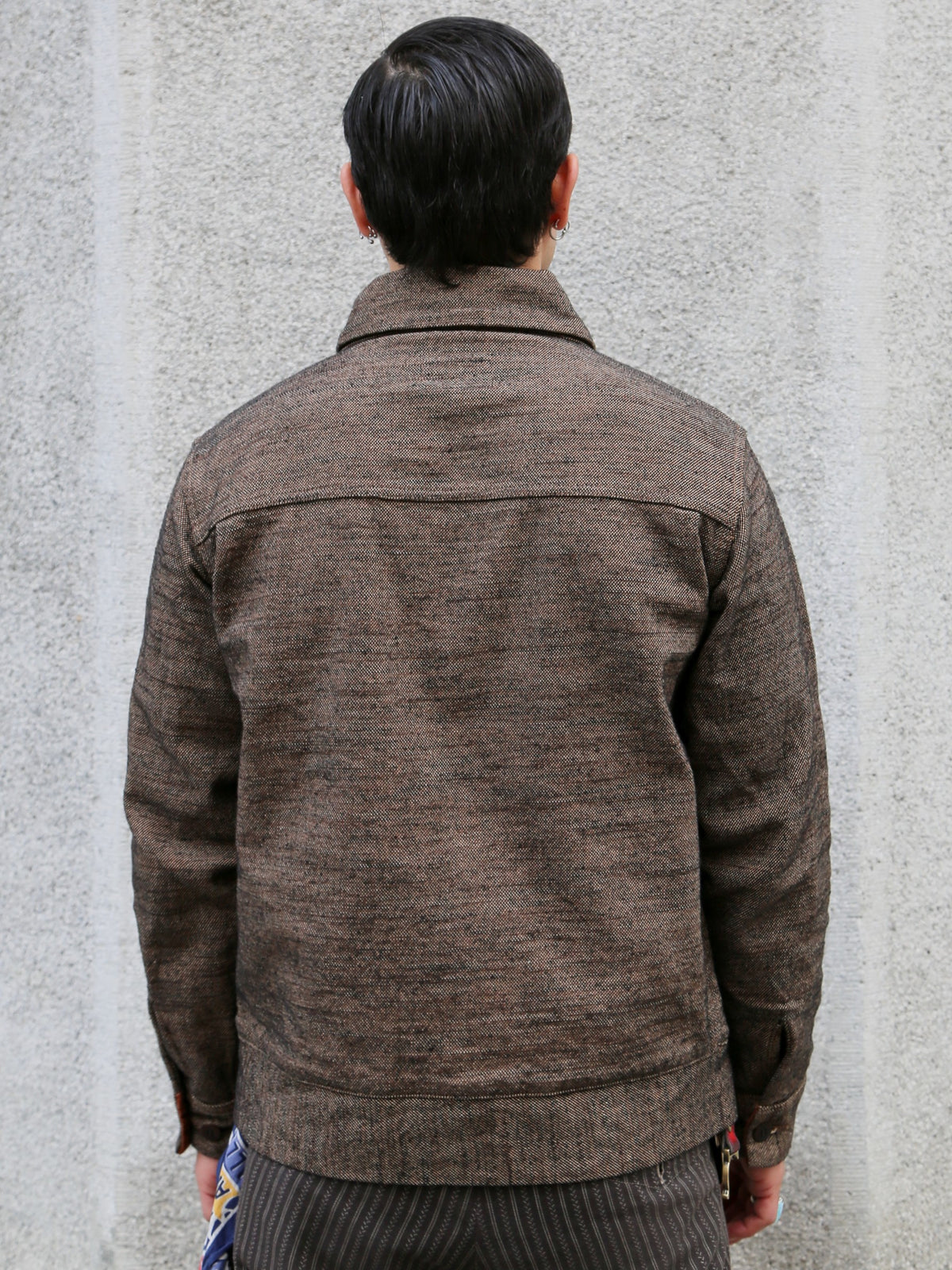 Samurai Jeans Plain Flannel Jacket – Black (S100NAJ25)