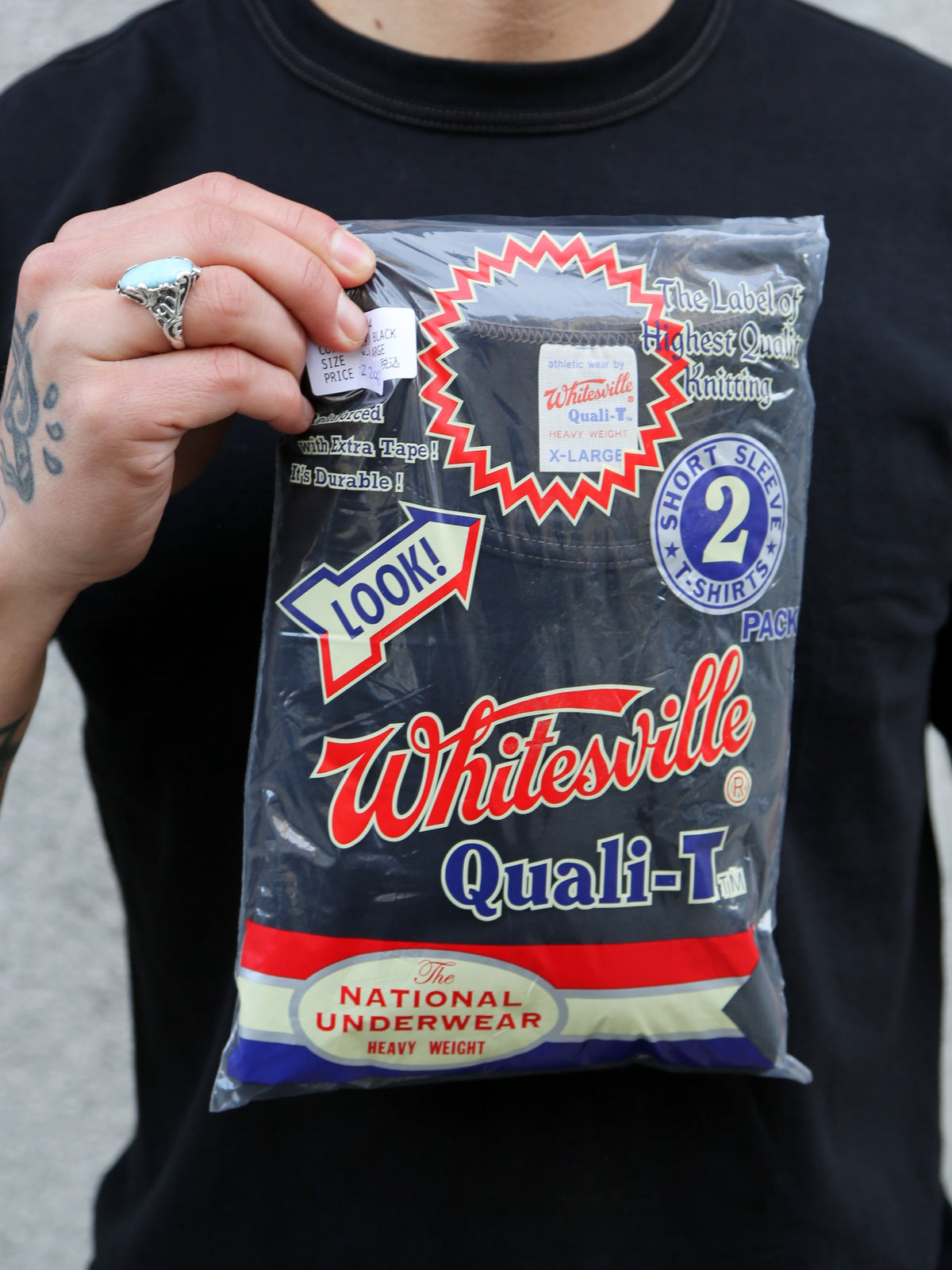 Whitesville 2-pack Teeshirt – Black (WV73544)