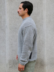 Ten C Maglia Girocollo Sweater – Pigeon Grey (26CTCUM01005)