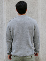 Ten C Maglia Girocollo Sweater – Pigeon Grey (26CTCUM01005)