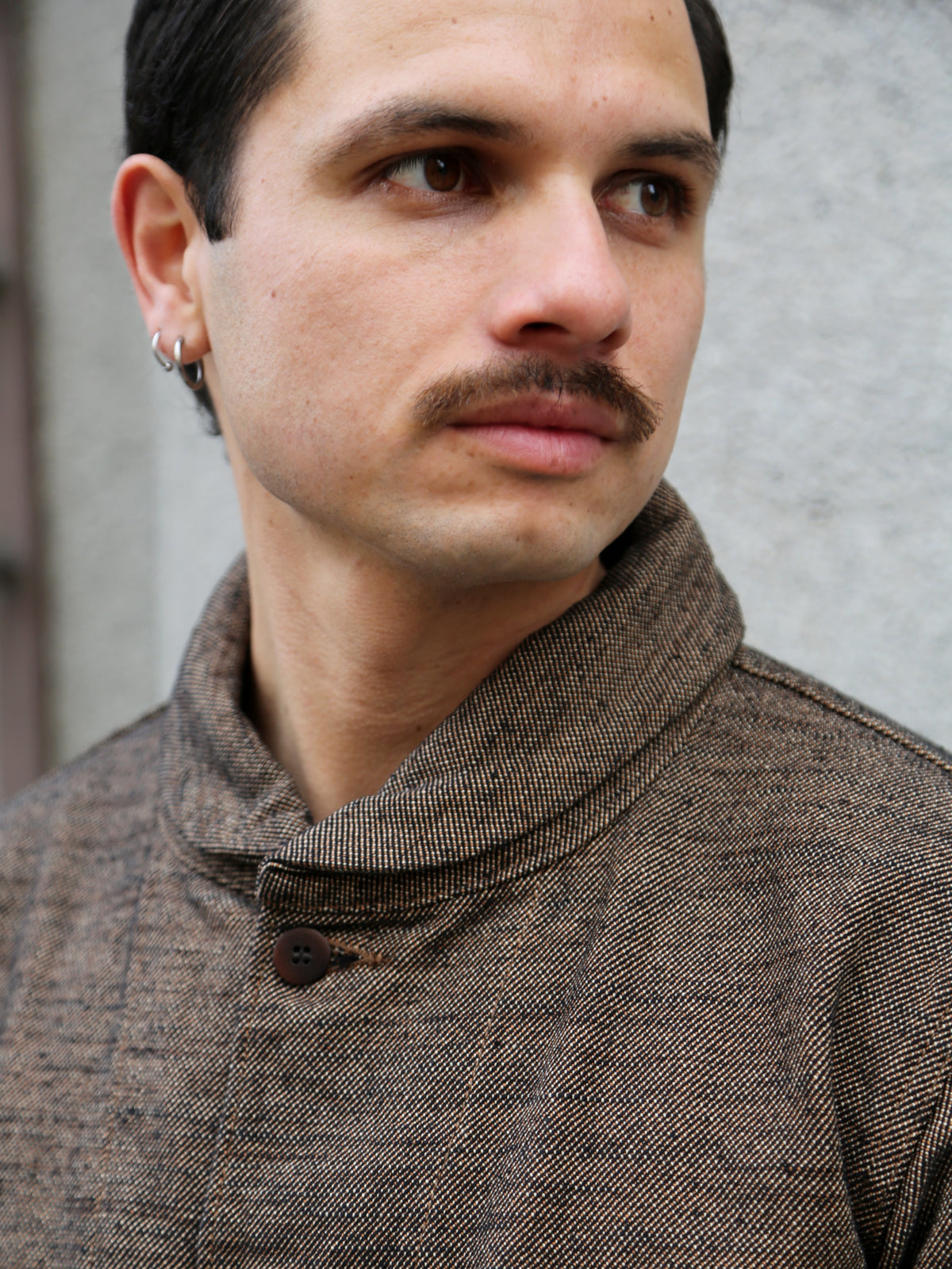 Samurai Jeans Plain Flannel Jacket – Black (S100NAJ25)