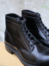 John Lofgren Combat Boots – Shinki Hikaku Shell Cordovan (LK-014)