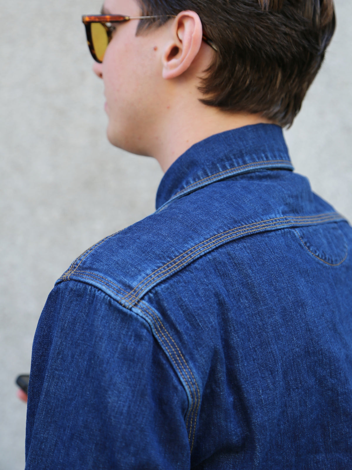 Freenote Cloth Lambert Shirt – Stone Washed Denim (M1252215-STW)