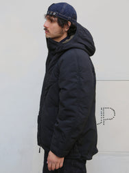 Hansen Garments Thomas Loose Padded Hood Jacket – Black (28-23-2)