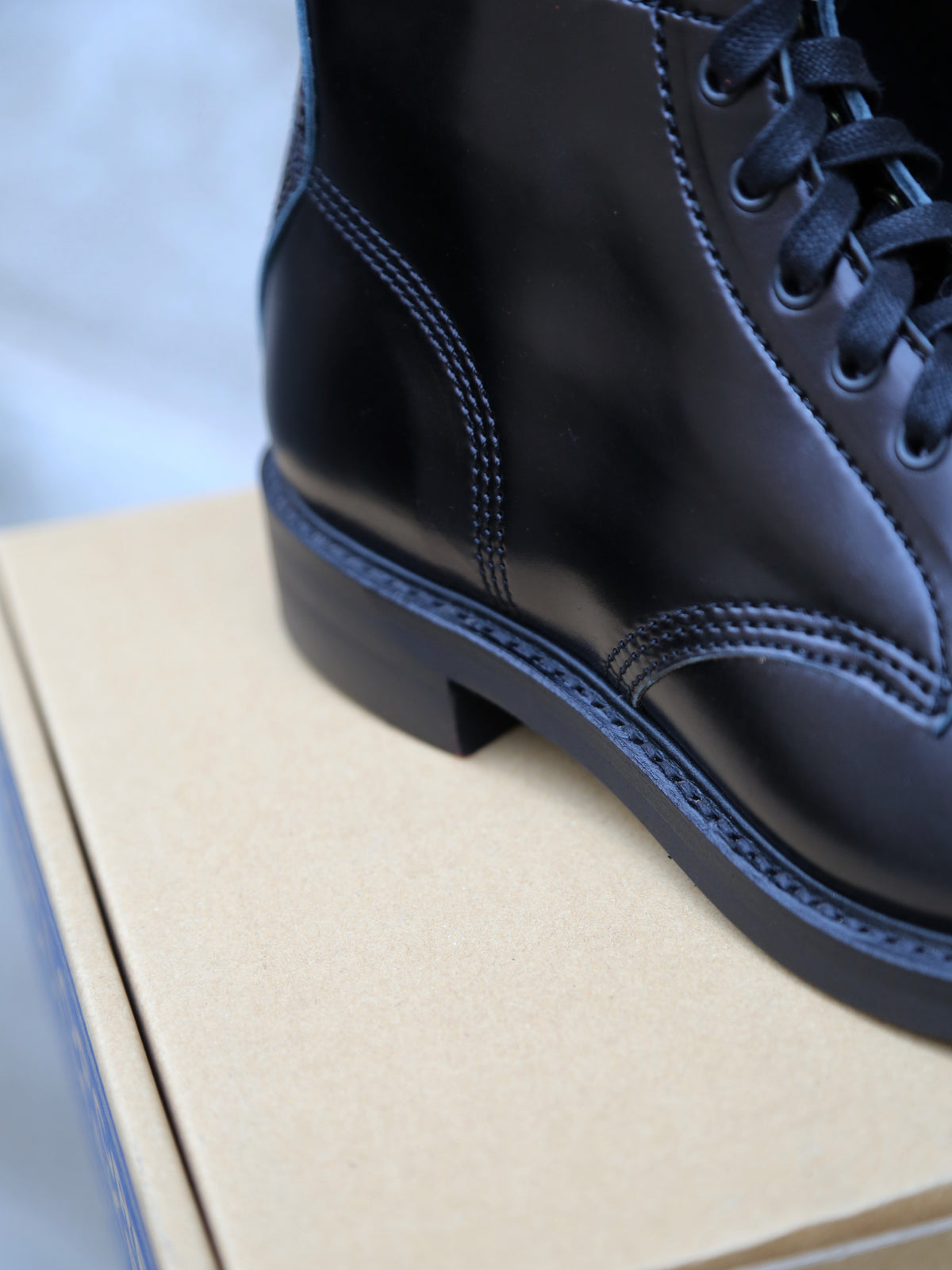 John Lofgren Combat Boots – Shinki Hikaku Shell Cordovan (LK-014)