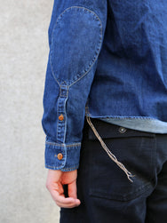 Freenote Cloth Lambert Shirt – Stone Washed Denim (M1252215-STW)