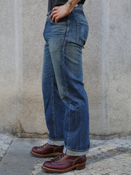 Studio d'Artisan "1950s Wash" 12.5oz Regular Straight Jeans (D1844U)