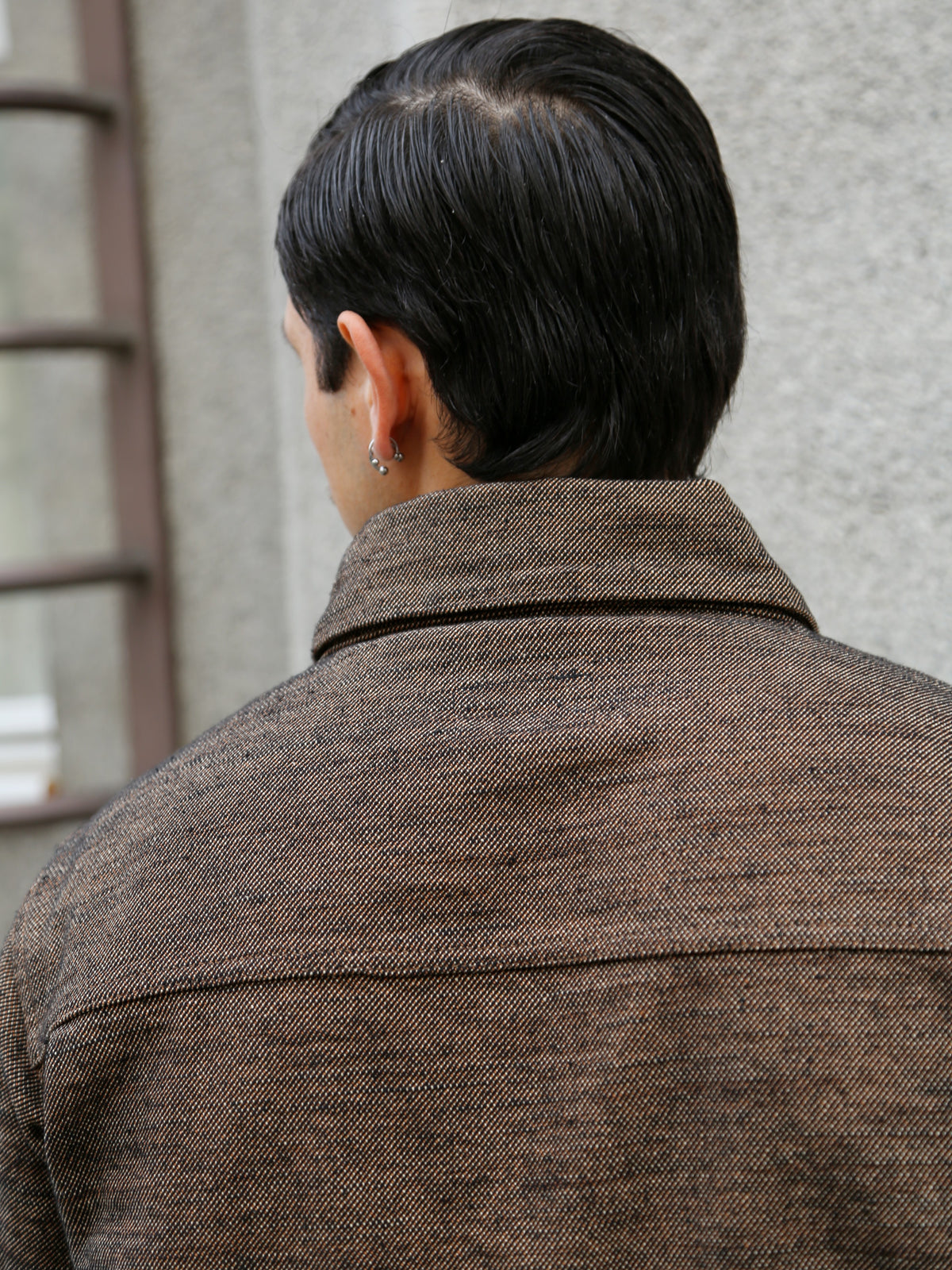 Samurai Jeans Plain Flannel Jacket – Black (S100NAJ25)