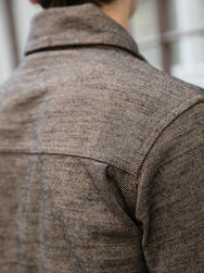 Samurai Jeans Plain Flannel Jacket – Black (S100NAJ25)