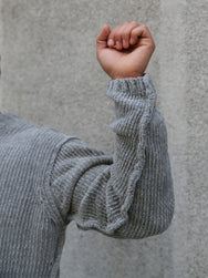 Ten C Maglia Girocollo Sweater – Pigeon Grey (26CTCUM01005)