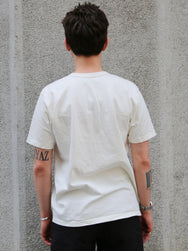 Studio d'Artisan Suvin Gold Henley – White (8174)