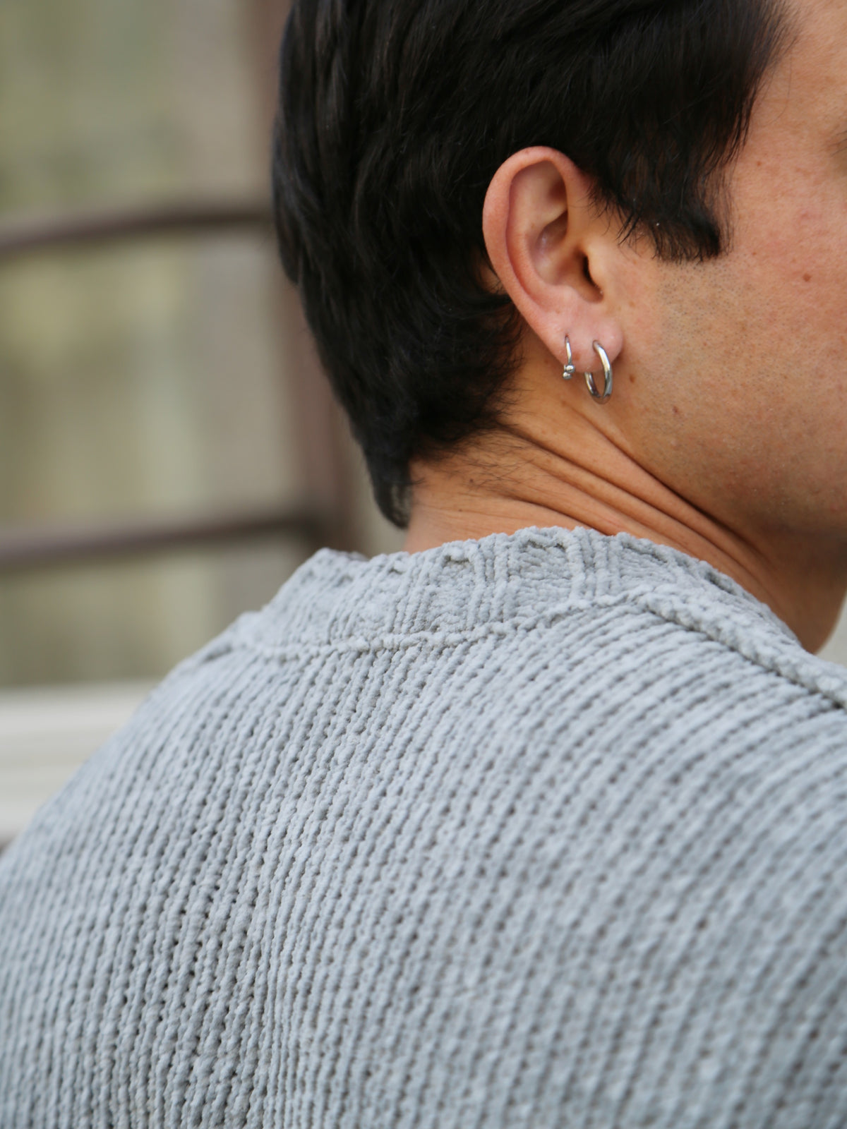 Ten C Maglia Girocollo Sweater – Pigeon Grey (26CTCUM01005)
