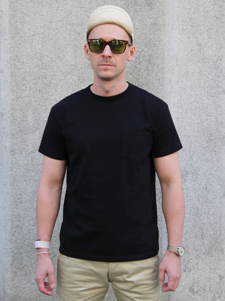 Samurai Jeans "Snake Slayer" Heavyweight T-Shirt – Black (SJST25-102L)