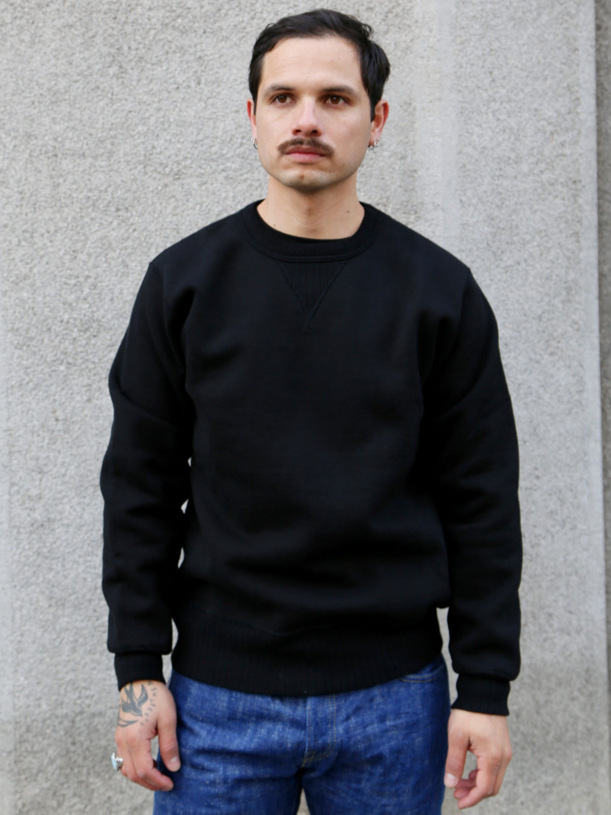 Whitesville Heavy Sweatshirt – Black (WV67728)