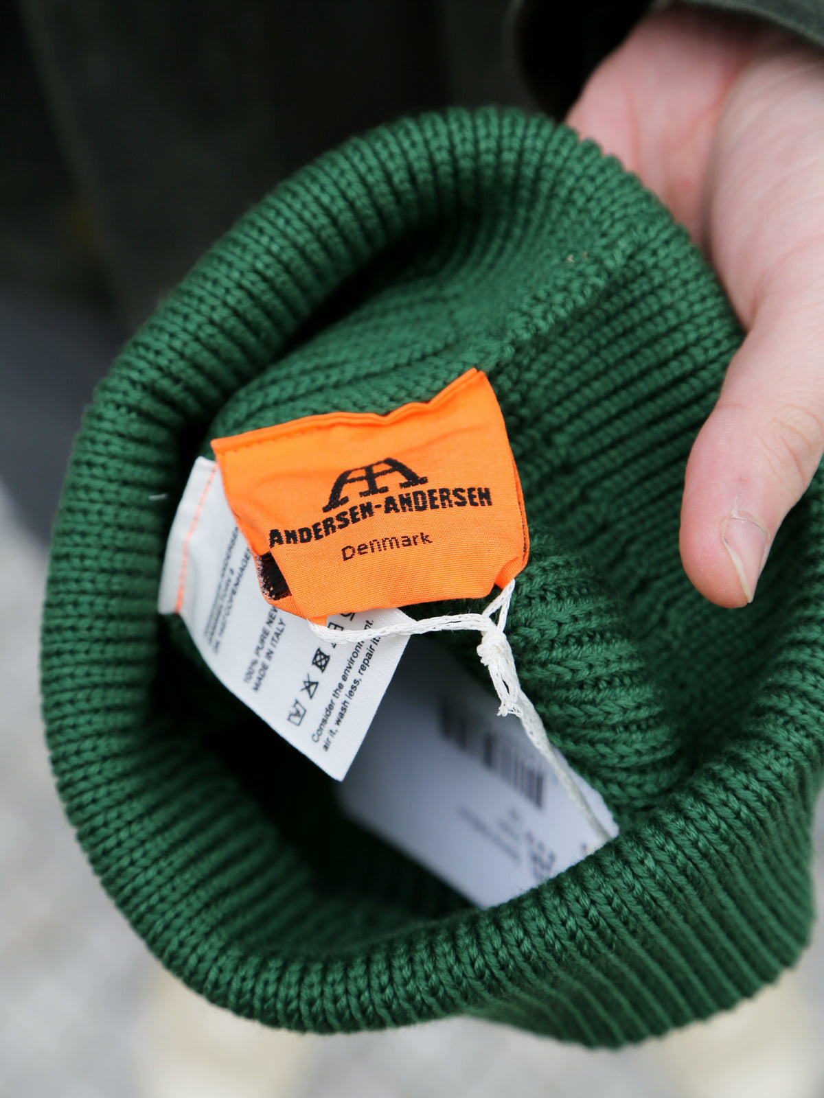 Andersen Andersen Beanie Medium – Popeye Green