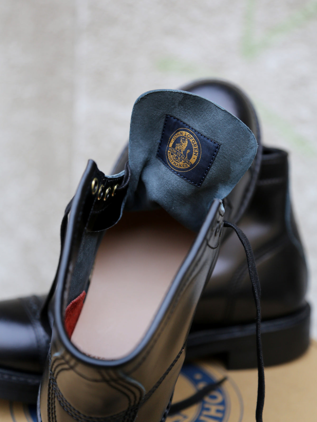 John Lofgren Combat Boots – Shinki Hikaku Shell Cordovan (LK-014)