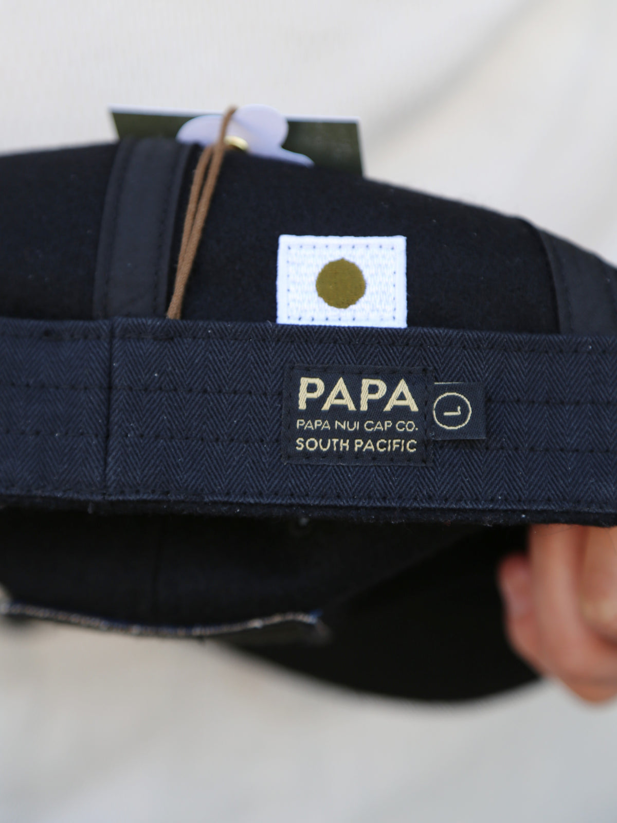 Papa Nui Mike Force Cap – Black Wool