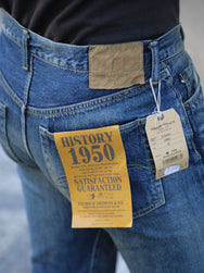 Studio d'Artisan "1950s Wash" 12.5oz Regular Straight Jeans (D1844U)