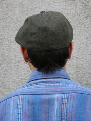 Papa Nui Maquis Cap – Dark Olive Wool