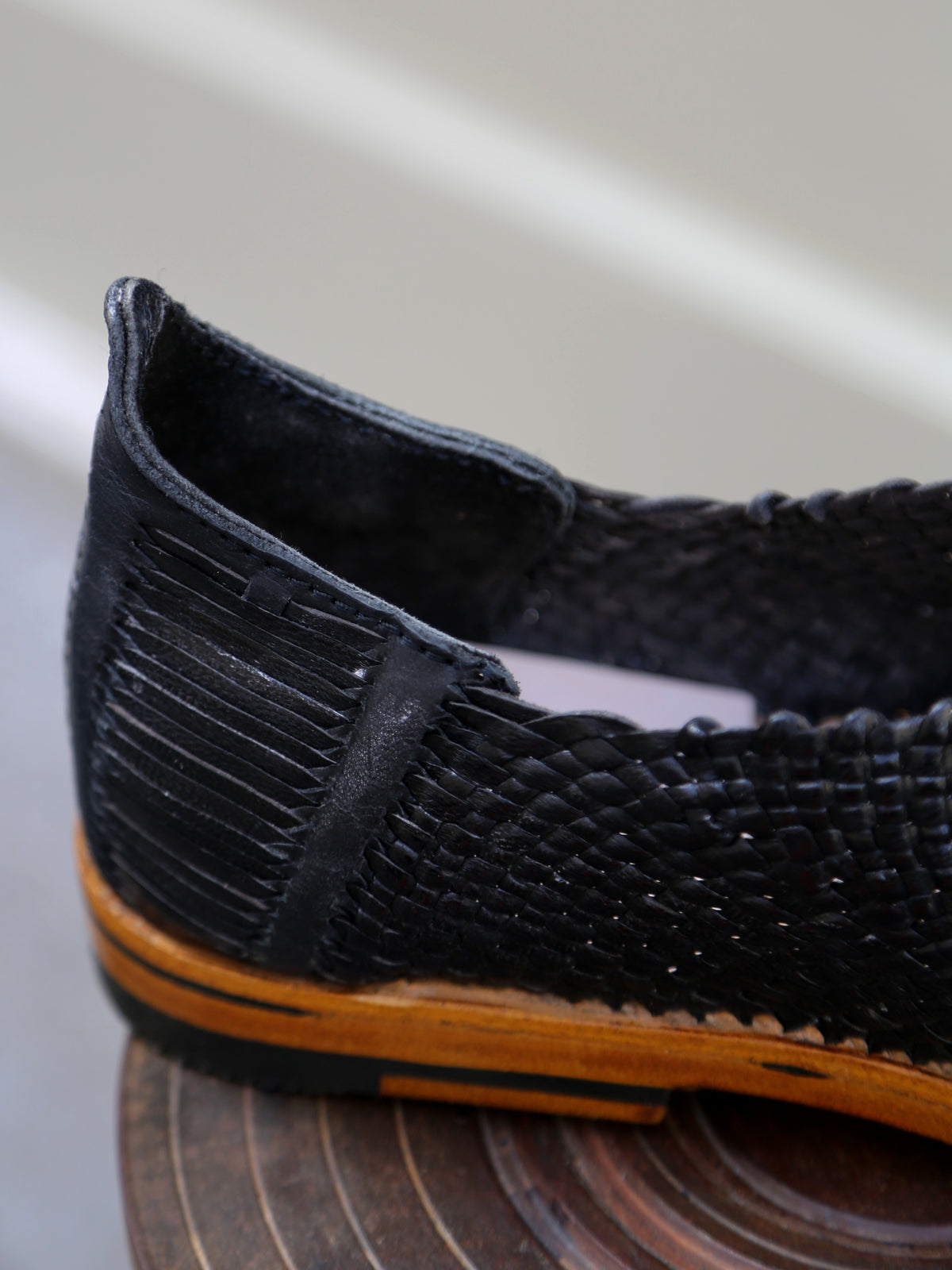Unmarked Huarache Balm – Black Veg Tan