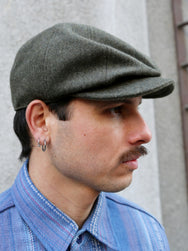 Papa Nui Maquis Cap – Dark Olive Wool