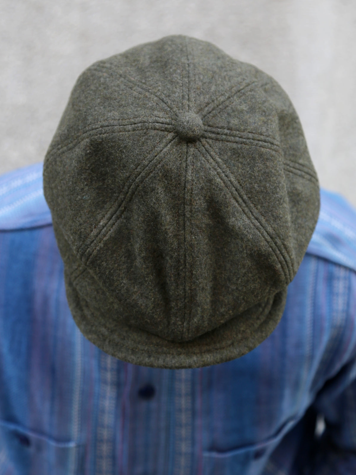 Papa Nui Maquis Cap – Dark Olive Wool