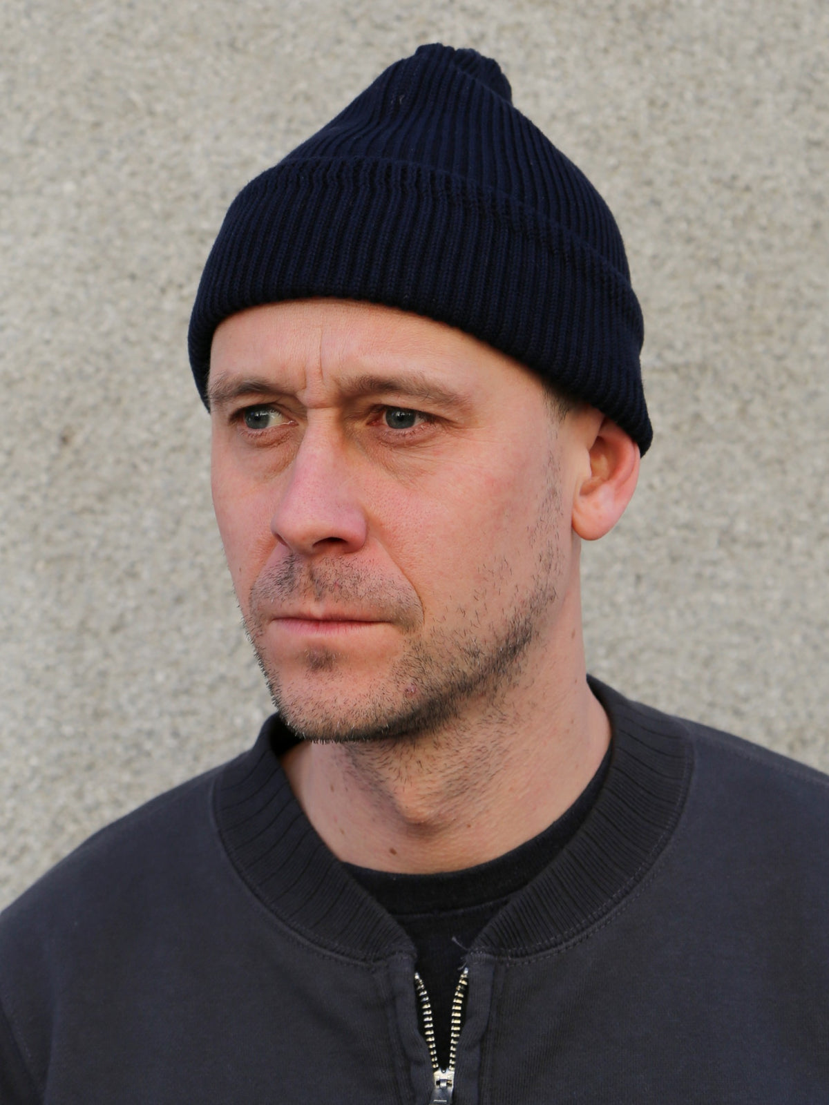 Buzz Rickson's Watch Cap Cotton Version – Navy (BR02186)