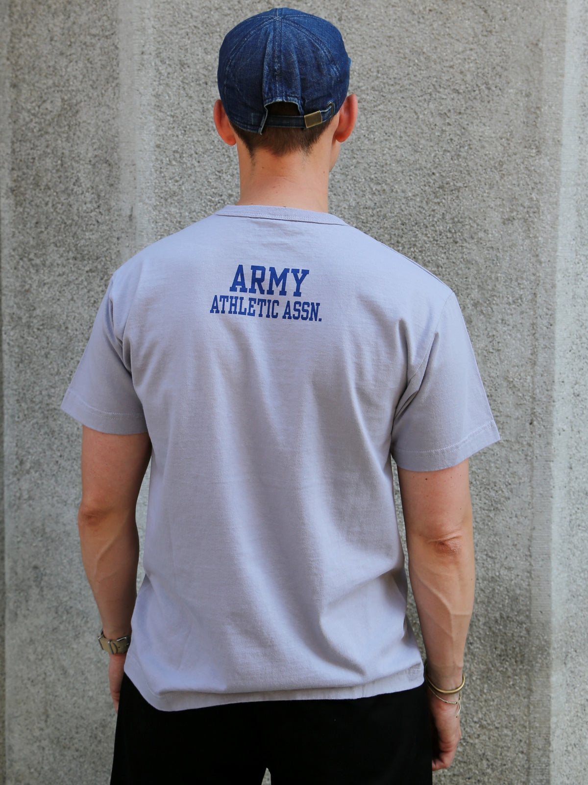 Buzz Rickson's SS T-Shirt Army Athletic Association – B.Grey (BR79777)