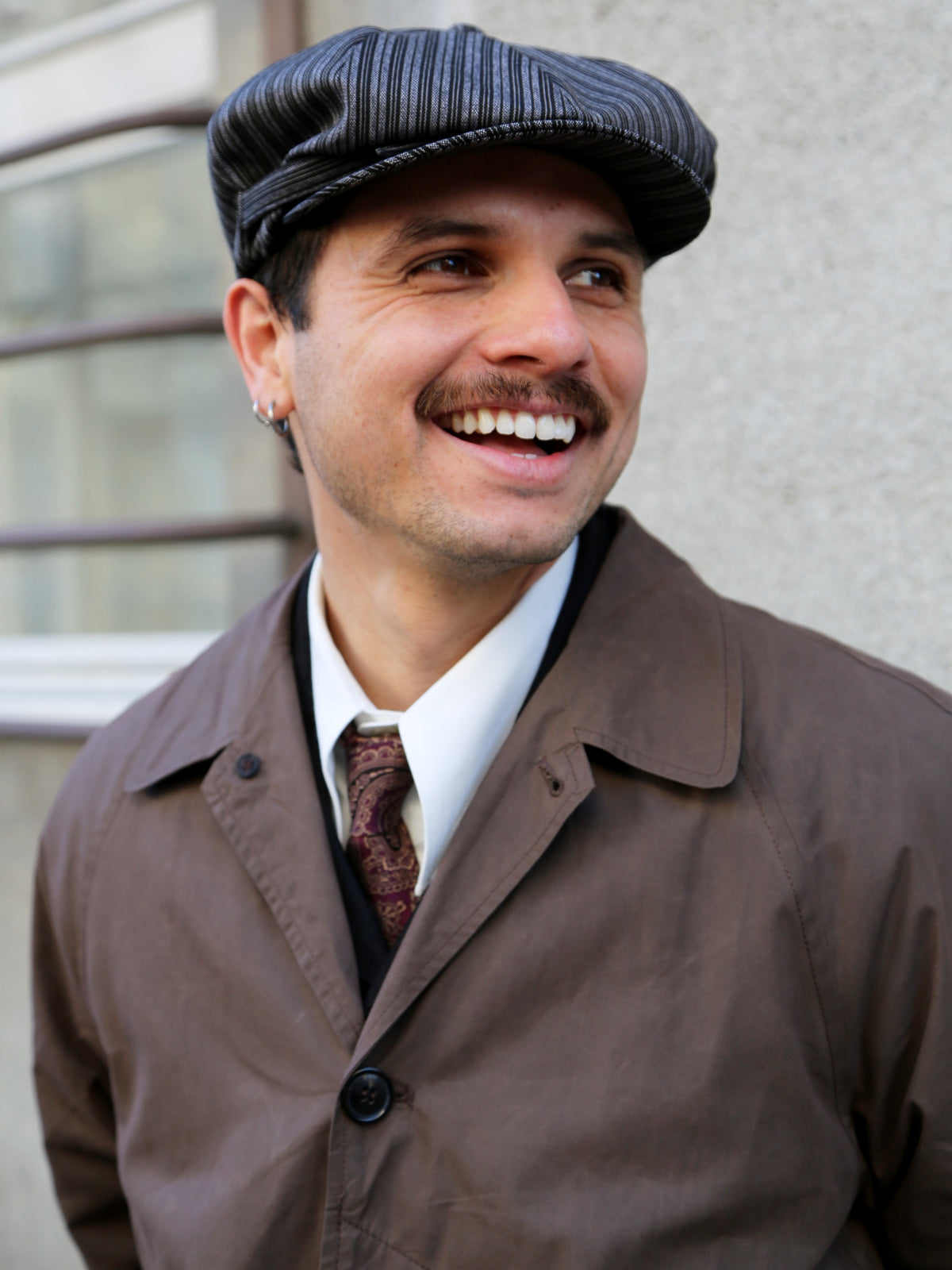 Hansen Garments MORTEN Long Coat – Waxed Rye (31-72-6)