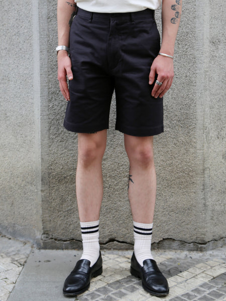 Studio d'Artisan Chino Shorts – Carbon Black (1925)