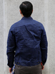 Freenote Cloth RJ-1 Waxed Jacket Navy – Navy (M0004302-NVY)