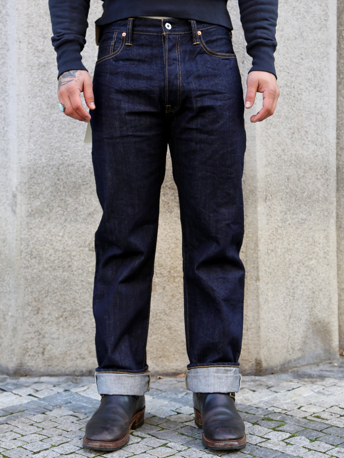 Studio d'Artisan "Vietnam War” Straight Fit – One Washed (D1909)