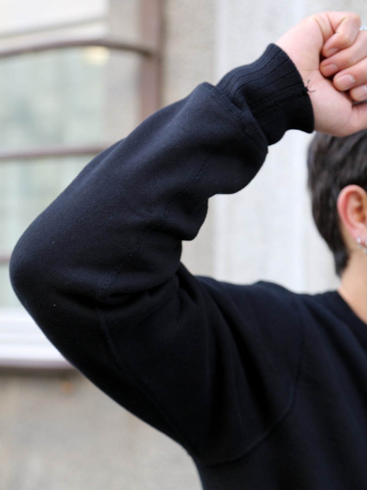 Whitesville Heavy Sweatshirt – Black (WV67728)