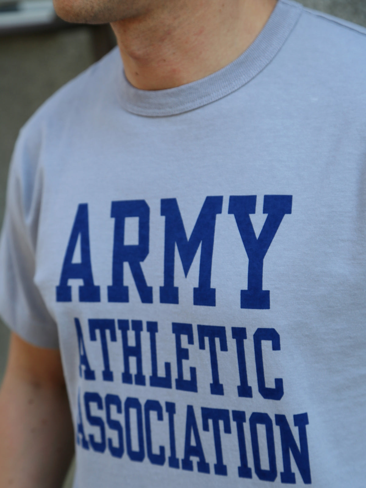 Buzz Rickson's SS T-Shirt Army Athletic Association – B.Grey (BR79777)