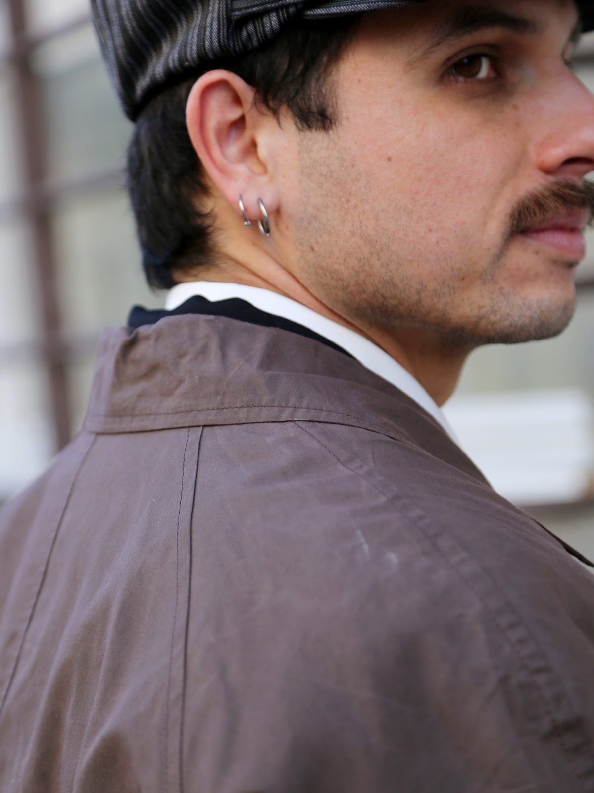 Hansen Garments MORTEN Long Coat – Waxed Rye (31-72-6)