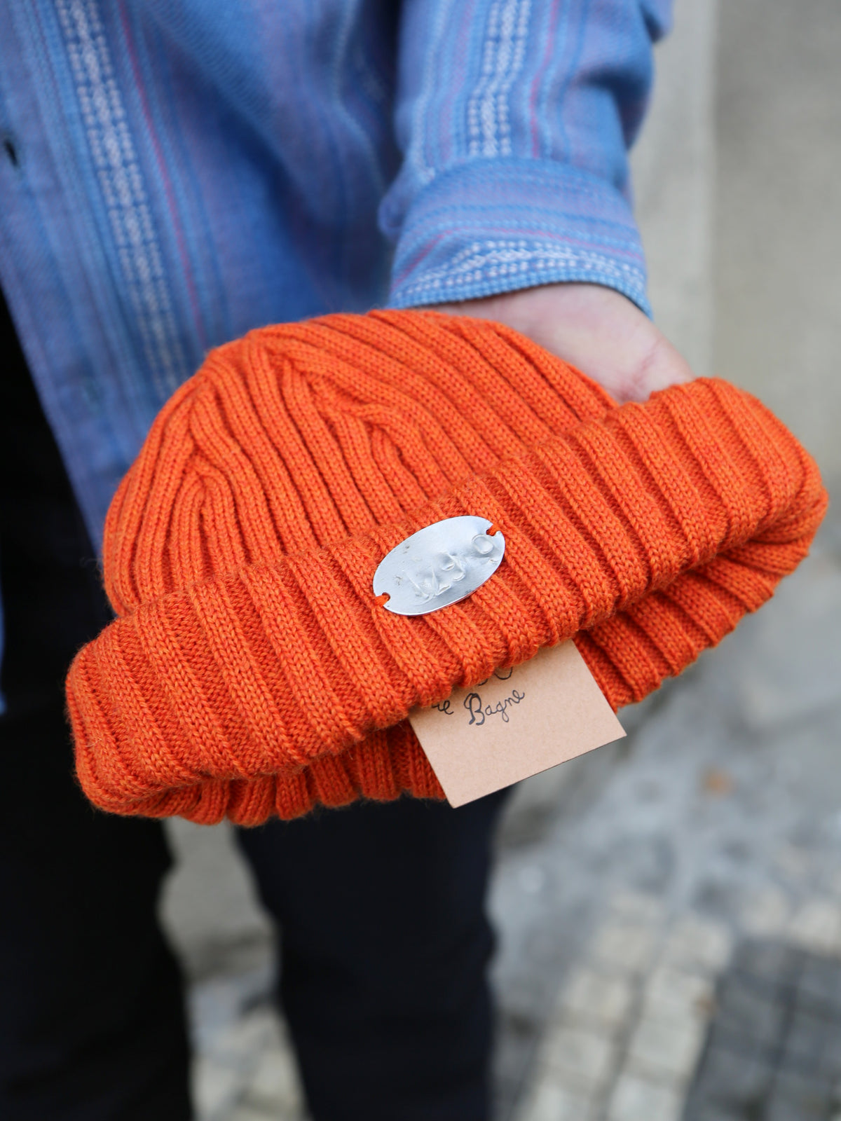 Fleurs de Bagne Le Bonnet Beannie – Orange