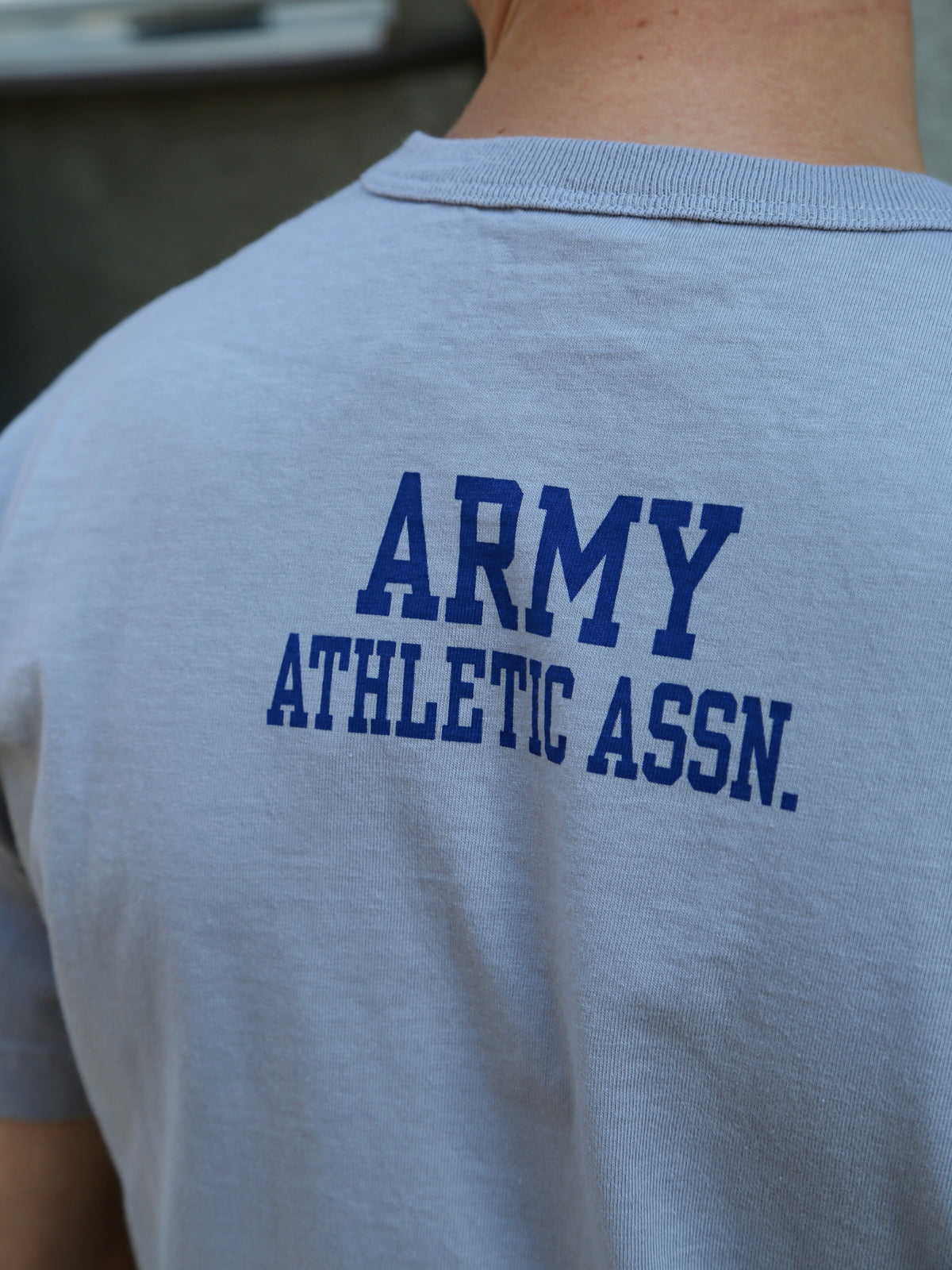 Buzz Rickson's SS T-Shirt Army Athletic Association – B.Grey (BR79777)