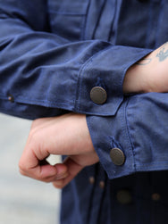 Freenote Cloth RJ-1 Waxed Jacket Navy – Navy (M0004302-NVY)