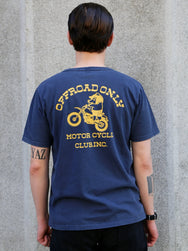Studio d'Artisan "Pigment Print T-Shirt" – Navy (8163B)